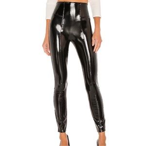 Spanx S Patent Leather Leggings